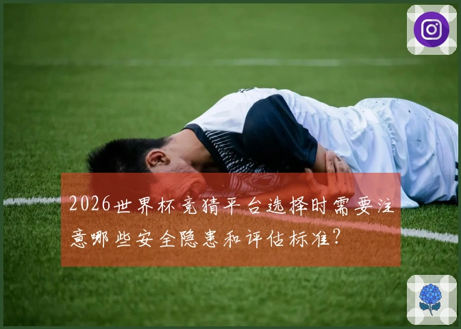 2026世界杯竞猜平台选择时需要注意哪些安全隐患和评估标准？